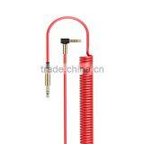 Joyroom S602 3.5mm Audio Cable 1.5M Universal Aux Spring Ure Stereo Audio Cable Male to Male MT-5794 thumbnail-1