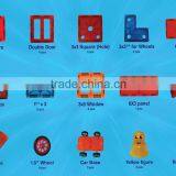 Magnetic Stick N Stack 51 Piece Magnetic Tiles Starter Set With Windows thumbnail-2