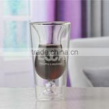 Personalized Novelty Pyrex Glass Cheap Drinking Transparent Beer Tumbler