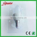 Blister Pack Led Bulb Light C37 3W 75Ra Ceremic Shell 26pcs SMD3014 thumbnail-1