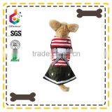 Sailor Stripe Dress for Girl Dogs High Quality Puppy Dress thumbnail-4