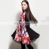 100 Polyester Turkish Plain Print Promotion Scarf thumbnail-3