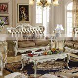 Sofa Material Leather Sofa Chesterfield Household Furniture thumbnail-4