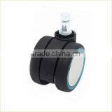 China Popular Colorful 2.2 Inches Durable Nylon Plastic Swivel Furniture Caster Wheels With Bearing thumbnail-3