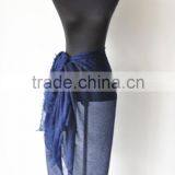 Soft Material Printing Design Polyester Voile Bali Sarong Pareo thumbnail-2