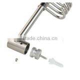 Dual Function Stainless Kitchen Rail With 10 Movable Hooks Hangers thumbnail-6