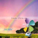 2014 Morden Design 260mm Colorful Leaves Cooling Electric Desk Fan thumbnail-1
