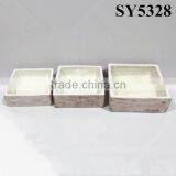 Cement Pots for Wholesale Indoor Petal Shape Flower Pot thumbnail-4