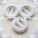 Fashion Garment Accessories White 2 Holes Resin Buttons