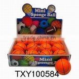 Kids Play PU Ball MINI SPONGE BALL 3"IN BASEBALL thumbnail-2