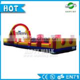 Wholesale 0.55mm PVC baby obstacle courses, adult inflatable obstacle course,inflatable water obstacle course for sale