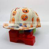 Fashion Cotton Emoji Style Baseball Hats Kids Emoji Cap Kids Emoji Hat thumbnail-5