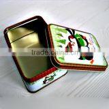 Hot Sale Rectangular Tea Packaging Tin Can for Storage