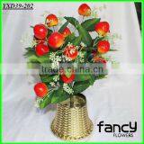 24 Heads Cheap Artificial Decorative Foam Peach Fruit Plants Making