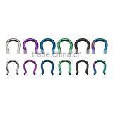 Titanium Anodized Septum Nose Piercing Jewelry thumbnail-1