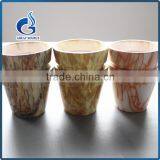 New Imitated Stone Style Finsh Flower Pot With Flamble Glazed Ceramic thumbnail-4