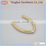 New Arrival Light Gold Metal Simple Bag Decoration Accessory for Briefcase thumbnail-2