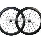 2016 New Aero 60mm Tubular Carbon Road Bike Rim Tubular Wheelset 60mm Carbon Tubular Road Bike Tubular Wheelset thumbnail-1