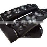 Newest Designs Pro Disco LED Beam Moving Head Spider Light 8PCS 12W RGBW 4in1 thumbnail-3