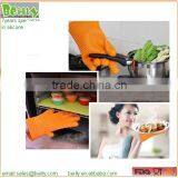 High Quality Heat Resistant Oven Mitts Bbq Silicone Glove Factory