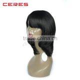 Shoulder Length Bob Wavy Natural Style Synthetic Wig thumbnail-2