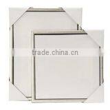 Blank Stretched Canvas and Outer Frame