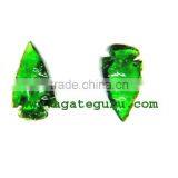 Green Glass 1 Inch Arrowheads : Cheap arrowheads for sale