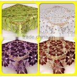 PVC embroidered doily lace tablecloth