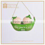 Two Peas In A Pod Cute Wedding Favor Ornaments