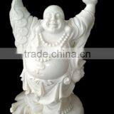 Standing Happy Buddha Stone Sculpture DSF-P013 thumbnail-1