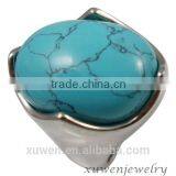 Irregular Shape Turquoise 316l Stainless Steel Shenzhen Jewelry Supplier's Choice