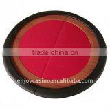 48"Premium Compact Round Folding Poker Table Top-Fold in Half thumbnail-1