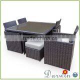 Italian Modern Quartz Dining Table and Chairs thumbnail-2