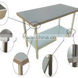 NSF Approval Detechable Prep Stainless Steel Work Table for Commercial Kitchen or Restaurant thumbnail-2
