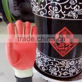 full sizes latex palm coated safety industry gloves