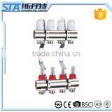 ART.5007 2015 Hot Sell, 100% Quality Guranteed, China Manufacturer Brass Water Manifold in Floor Heating Plumbing System Parts thumbnail-2