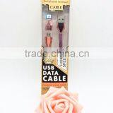 Hot Sale TPE Jacket 2in1 Usb Cable Charging Line for Iphone Android thumbnail-4