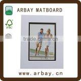 Wholesale 45 Degree Beveled Cut White Frame Mat Matt Matted for Photo Frame Deco thumbnail-3