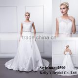 China manufacturer knee length beading bodice cocktail dress with bowknot white lace flower girl sleeveless evening dress