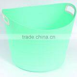 High Quality Plastic Storage Basket With Handle thumbnail-3