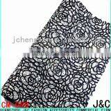 2016 New Black Color Rose Flower Shaped Lace Hot Fix Crystal Rhinestone Mesh thumbnail-2