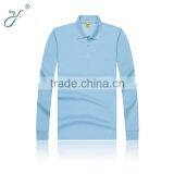 Men's Long Sleeve Undershirt Polo Collar Long Sleeve Shirt thumbnail-1