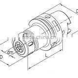 HSK63A-OZ32-120 EOC(OZ) milling Collet Chuck