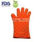 High Quality Food-grade Microwave Silicone Five Fingers Rubber Glove /silicone Pot Holder thumbnail-2