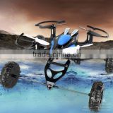 New Arriving! JXD 503 3 In 1 UAV 2.4GHz RC Hover Drone Ground Drive Aquatic Drive Sky Flight Waterproof Quadcopter