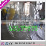 Top quality hot selling transparent water walking ball with 1.0mm best plato PVC