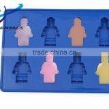 High Quality Lego Ice Mold Silicone Ice Cube Tray thumbnail-2