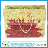 Custom Print Cheap Price Advertising Paper Bag With Drawstring