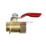 ILot Ball Valve, Brass, 14*1.5mm Female Thread x Male Thread NPT thumbnail-1