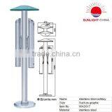 WAS017 Outdoor Stainless Steel Standing Ashtray thumbnail-1